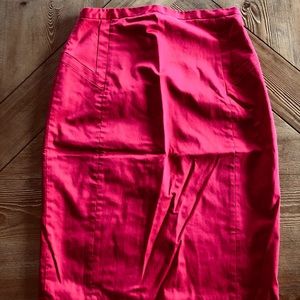 Express Hot Pink Pencil Skirt